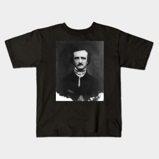 Edgar Allan Poe - Public Domain Kids T-Shirt